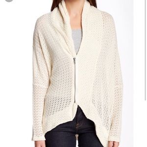 Anthropologie Dolan casual zip up cardigan.
